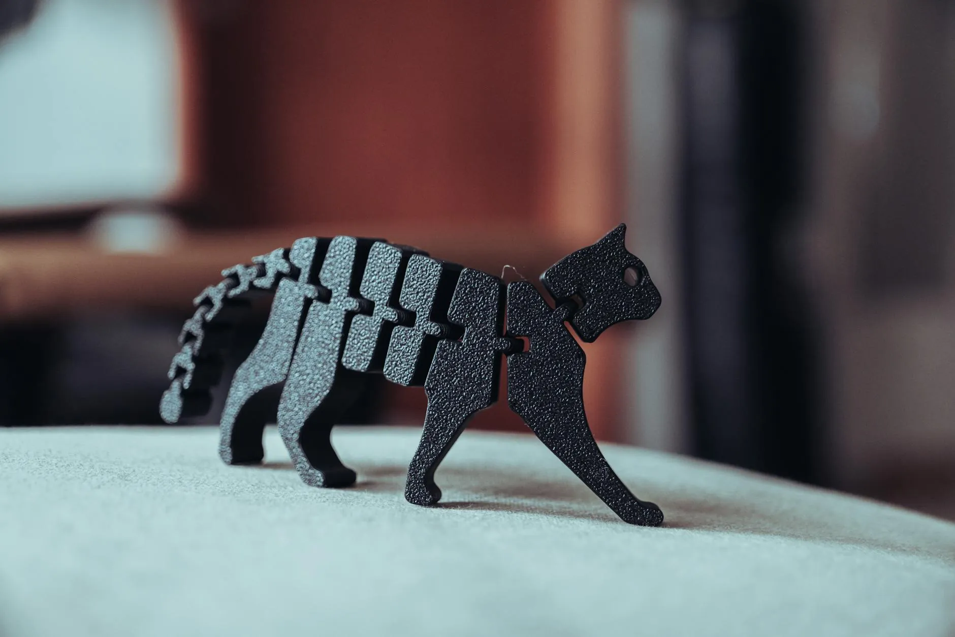 figurines flexi animaux chatons requins et pieuvres articule